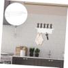 Ciieeo 2pcs Acrylic Floating Shelves Small Bathroom Wall Decor Living Room Shelves Unique Narrow view 3