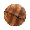 CHIUEAST Wooden Wood Cover Handmade Fir Anti-scalding Lid Cover Wok Lid Hypotenuse Wood Lid view 1