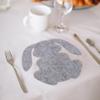 DEARMAMY 8pcs Bunny Utensil Holders for Easter Party Cute Rabbit Design Cutlery Covers for Spring Table Decor Reusable Silverware Bags for Forks and Knives view 3