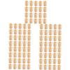 Gatuida 100pcs Disposable Wooden Cups Round Cups for Drinks and Snacks for Parties Weddings and Gatherings view 1