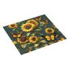 YQxwJL Sunflower Floral Butterflies print Dish Mat 18 x16in,Dish Drying Mat for Kitchen Counter,Super absorbent,for Kitchen Counter view 2