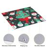 YQxwJL Christmas Tree and Snowman print Dish Mat 18 x16in,Dish Drying Mat for Kitchen Counter,Super absorbent,for Kitchen Counter view 4