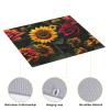 YQxwJL Sunflower Rose print Dish Mat 18 x16in,Dish Drying Mat for Kitchen Counter,Super absorbent,for Kitchen Counter view 4