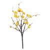 Amosfun 3pcs Artificial Plum Blossom Branches Lifelike Flowers for Home Wedding Office Faux Blossom Arrangement for Bouquets and Floral Arrangements view 2