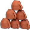 Terracotta(Real Mitti) Unglazed Clay Mud Tea Cup - Set of 6, 130 ml view 3