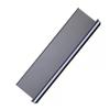 zktoermn Aluminum Alloy Floating Shelves, Wall Mounted Display Shelves Built-in Luminous LED Lights for Living Room, Bedroom, Bathroom, Pictures (Color : White, Size : 120x20x7.5cm) view 1