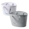 Ciieeo 2pcs Collapsible Laundry Room Storage Baskets Lid over The Toilet Organizers Fashion Laundry Sorter Washable Baskets for Bathroom Home Room view 1
