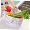 Ciieeo 2pcs Collapsible Laundry Room Storage Baskets Lid over The Toilet Organizers Fashion Laundry Sorter Washable Baskets for Bathroom Home Room view 2