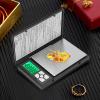 XHTLLO Digital Pocket Scale, Portable BDS 1108?1 Digital Gram Scale with LED Backlight Display, Electronic Balance for Jewelry, Gold, Food, Powder[200g/0.01g] view 3