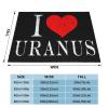 I Love Uranus Ultra-Soft Micro Fleece Blanket, Breathable, Lightweight Comfortable Throw Blanket Cozy Bed Throws All Seasons 50"x40"inch view 2