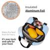 NONHAI Lunch Bag for Women Men Insulated Lunch Box Reusable Lovely Boston Terrier Lunch Tote Cooler Bag for Office Picnic view 3