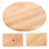 Amosfun Bar Stool Replacement Seat Round Chair Wooden Seat Canteen Stool Repair Part view 4