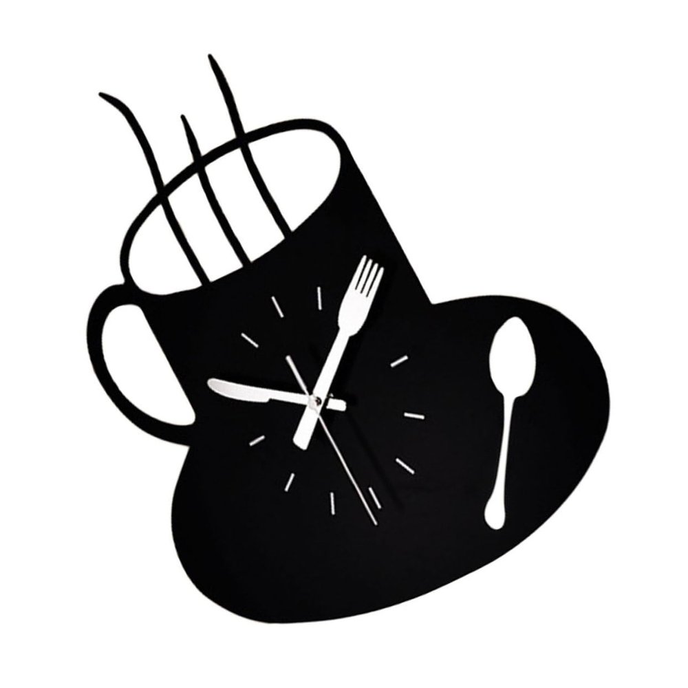 Amosfun Wall Clock Modern Decorative Silent Hanging Clock for Living Room Bedroom and Home Decor Stylish Design Low Noise for Peaceful Timekeeping