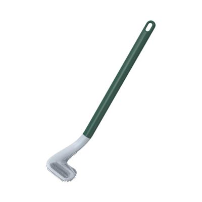 POLICK Silicone Golf Toilet Brush for Bathroom Storage and Organization Bathroom Cleaning Tool WC Accessories Toilet Brush (Size : Green)