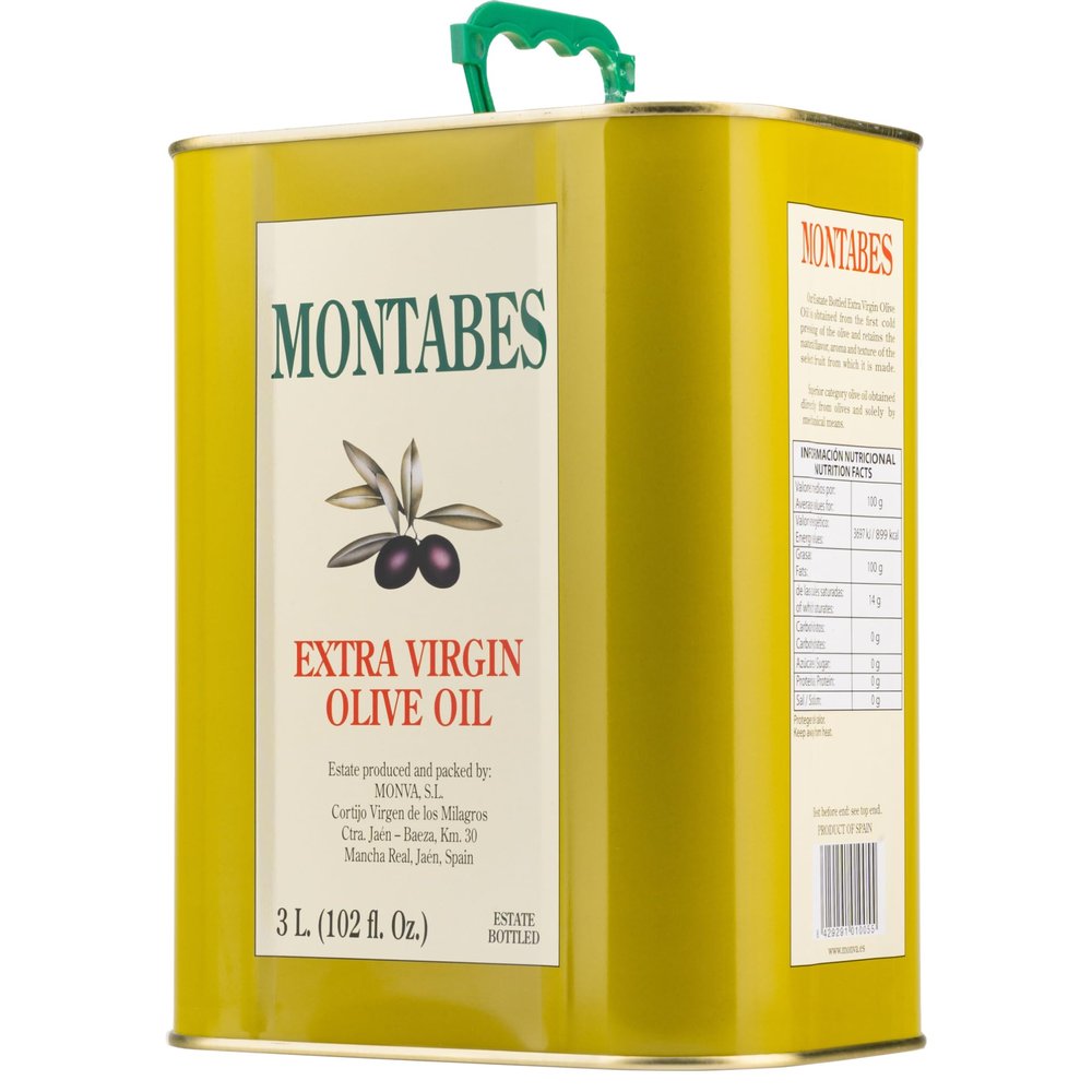 Extra Virgin Cooking Olive Oil from Spain 3 Liter Tin