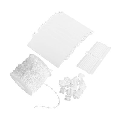 Ciieeo Blind Bottom Chain Plate Bead Connector Clips Blind Weights for Vertical Replacement Parts Kit