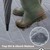 BEQHAUSE Dirt Trapper Door Mat 24" x 36", Doormat Non-Slip, Grey view 3