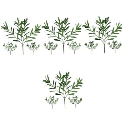 Ciieeo 12pcs Decorative Artificial Plant Plastic Plant Vines Decorations for Wedding Home Living