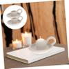 Holibanna Nordic Style Porcelain Candlestick Holder Set Votive Candle Holders for Home Decorative Table Stand view 2