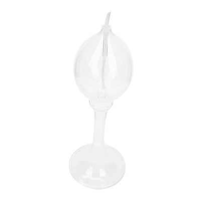 LIFKOME European Style Glass Kerosene Lamp Small Drop Shape Oil Light for Romantic Dinners and Home Decor Sturdy Glass Material Design