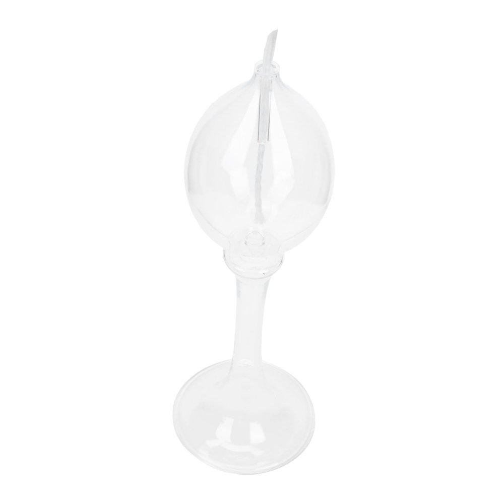 LIFKOME European Style Glass Kerosene Lamp Small Drop Shape Oil Light for Romantic Dinners and Home Decor Sturdy Glass Material Design