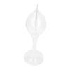 LIFKOME European Style Glass Kerosene Lamp Small Drop Shape Oil Light for Romantic Dinners and Home Decor Sturdy Glass Material Design view 1