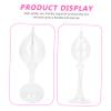 LIFKOME European Style Glass Kerosene Lamp Small Drop Shape Oil Light for Romantic Dinners and Home Decor Sturdy Glass Material Design view 4