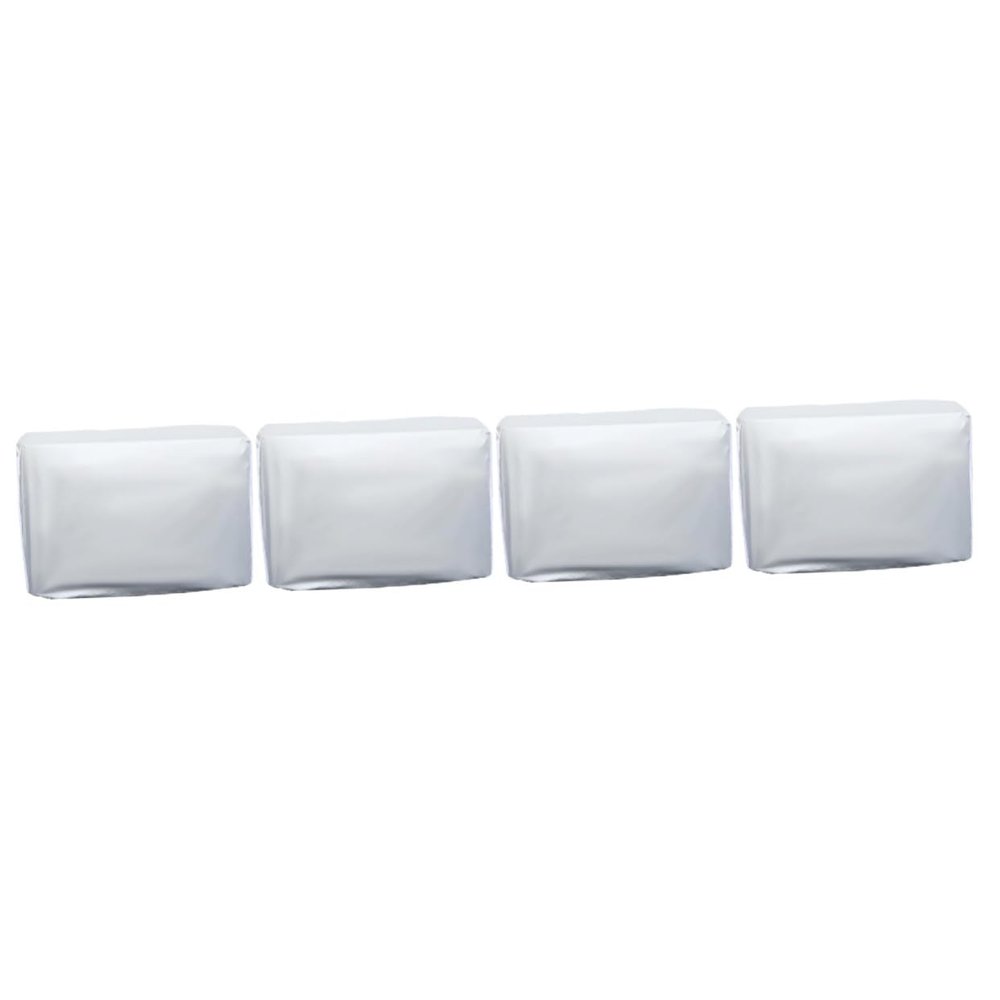 Amosfun 4pcs Air Conditioner Cover for Outdoor Unit and for External Compressor Full Coverage Design Fits Units