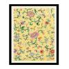 Wall Art Canvas Print Abstract Colorful Flower Plant Poster Prints Wall Art Picture Living Room and Bedroom Decoration 8x12inch Solid Wood Frame view 1