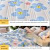 New Simple Modern Air Condition Quilt - Thin Blanket Quilted Summer Quilt Cotton Breathable Comforter Print Floral Quilts Bedspread(D,180 * 200cm) view 3