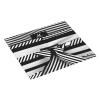 Black White Stripe Kitchen Absorbent Mat-Dish Drying Mat,Utensil Drying Mat-Kitchen Essential For Countertops view 2