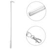 BIUDECO Reusable Curtain Pull Wand Aluminum Alloy Drapery Pull Rod Ergonomic Handle for Easy Opening and Closing of Curtains for Use view 4