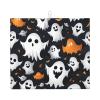 Cute White Ghost Halloween Pattern Kitchen Absorbent Mat-Dish Drying Mat,Utensil Drying Mat-Kitchen Essential For Countertops view 1
