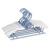 Children Hangers 20 Pack, Non-Slip Laundry Infant Pant Hangers for Newborn Clothes - Adjustable Children Coat Hanger for Girl Boy Toddler Kids Child (Color : E) view 1