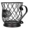 Coffee Pod Holder Organizer,Coffee Pod Holder,Multipurpose Practical Coffee Pods Organizer,Display Holder for Home Office Cafes (Black) view 2
