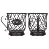 Coffee Pod Holder Organizer,Coffee Pod Holder,Multipurpose Practical Coffee Pods Organizer,Display Holder for Home Office Cafes (Black) view 4