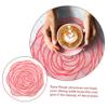 LIFKOME 2pcs Rose Flower Table Mat - Dining Placemat Decor for Kitchen Dining Room for Parties Events Compact and Lightweight Design view 4