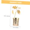 LIFKOME Rotating Candlestick Table Decoration for Romantic Dinners Elegant Candle Holder for Home Restaurant for Valentine's Day and Holiday Table Centerpieces view 4