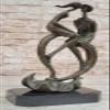 Handcrafted Everlasting Love Bronze Figurine for Special Occasions Artwork by Finery Bronze view 3