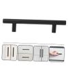 Amosfun Single Door Knob Black Cabinet Pulls Bedroom Drawer Knobs for Furniture view 3
