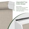 PQRSHADE 100% Blackout Window Shades Pull Down for Indoor,Custom Room Darkening Roller Window up and Down Blinds with Thermal Insulated for Home Bedroom Office Easy Install(36.25"W x 44"H)Cameo brown view 2