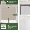 PQRSHADE 100% Blackout Window Shades Pull Down for Indoor,Custom Room Darkening Roller Window up and Down Blinds with Thermal Insulated for Home Bedroom Office Easy Install(36.25"W x 44"H)Cameo brown view 3