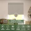 PQRSHADE 100% Blackout Window Shades Pull Down for Indoor,Custom Room Darkening Roller Window up and Down Blinds with Thermal Insulated for Home Bedroom Office Easy Install(36.25"W x 44"H)Cameo brown view 4