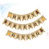 Holibanna Garland Bunting Flag Thanksgiving Banner Pumpkin Theme Fall Party Decorations view 3