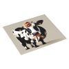 Cow Black And White Spot Kitchen Counter Absorbent Matdish Drying Mat, Sink Matwater Absorption At Its Finest view 2