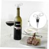 COLLBATH 5pcs Stylish Bottle -shaped Bottle Stoppers for Wine Beer and Beverages Airtight Seal Elegant Design High Toughness for Home Use view 4