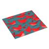 Red Birds Fauna Wild 1 Kitchen Counter Absorbent Matdish Drying Mat, Sink Matwater Absorption At Its Finest view 2