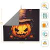 Halloween Cute Pumpkin Kitchen Counter Absorbent Matdish Drying Mat, Sink Matwater Absorption At Its Finest view 3
