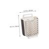 Amosfun Foldable Laundry Basket Space Saving Hamper Wall Mount Laundry Basket Kitchen Onion Potato Storage Basket 14 x 11 Inch view 2