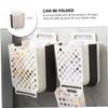 Amosfun Foldable Laundry Basket Space Saving Hamper Wall Mount Laundry Basket Kitchen Onion Potato Storage Basket 14 x 11 Inch view 3